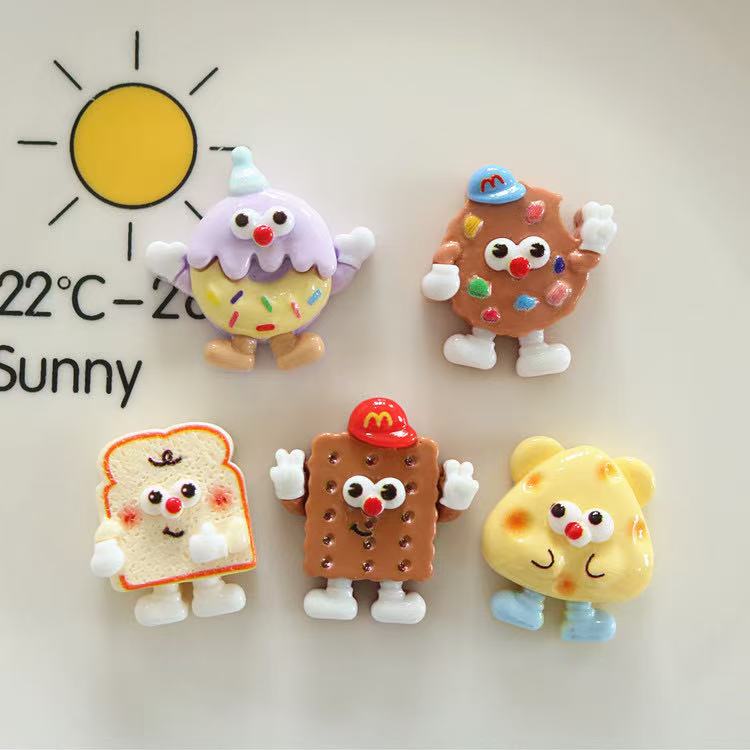 D-16 Cute Cookie Charms (3pcs/bag(by duck