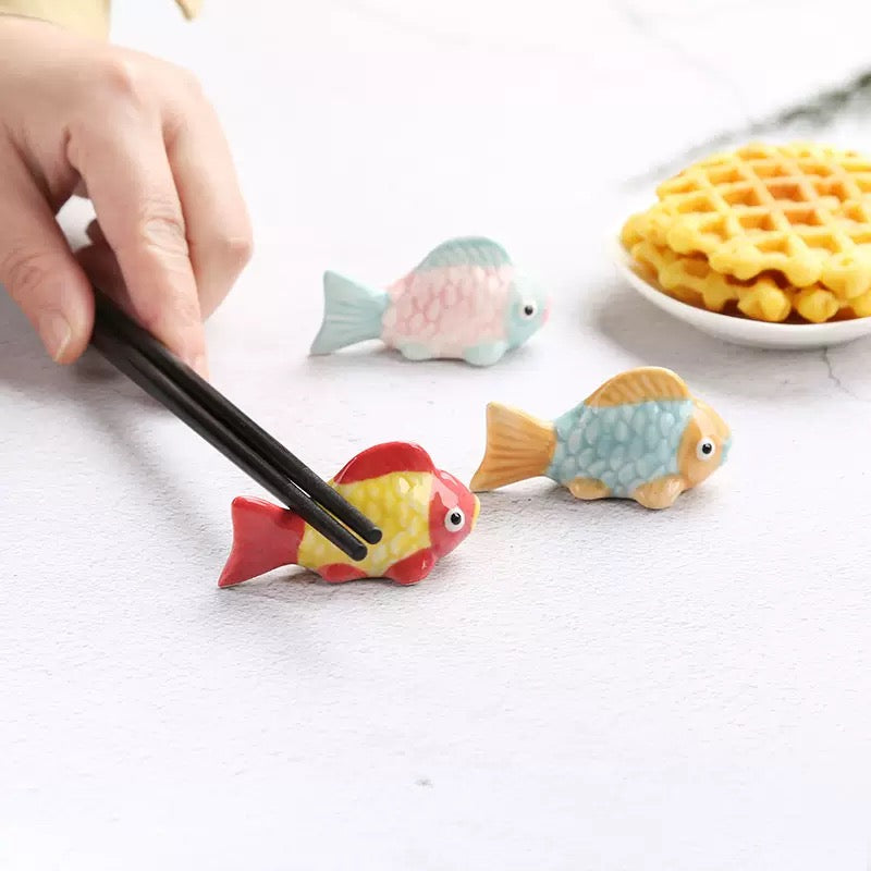 C-43 Ceramics Cute Fish For Tableware