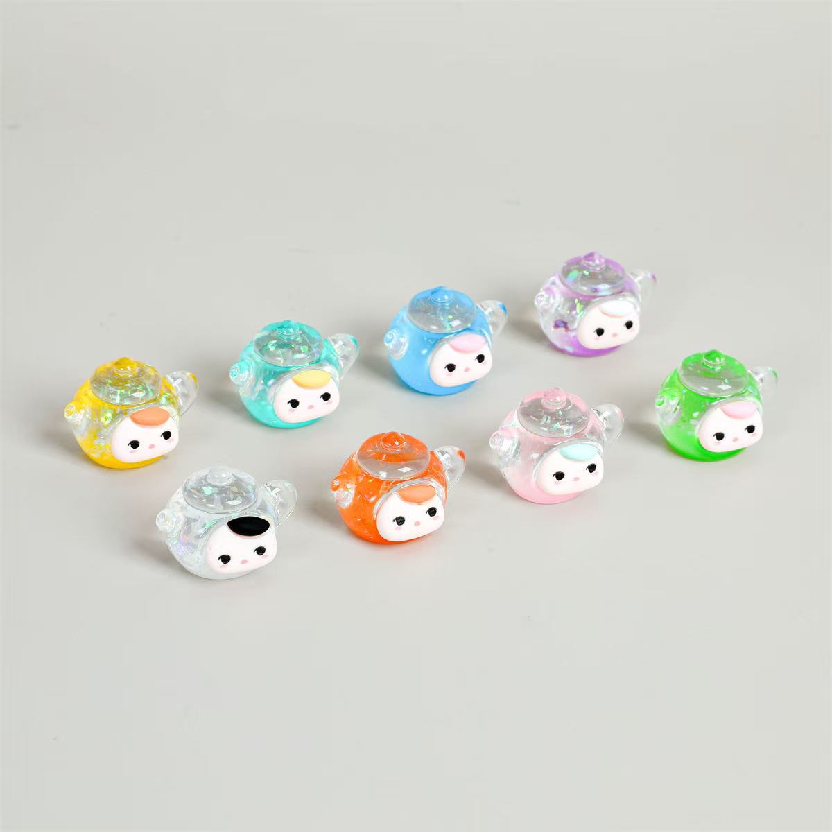 D-06 Luminous Cup Girl Charms (3pcs/bag(by duck