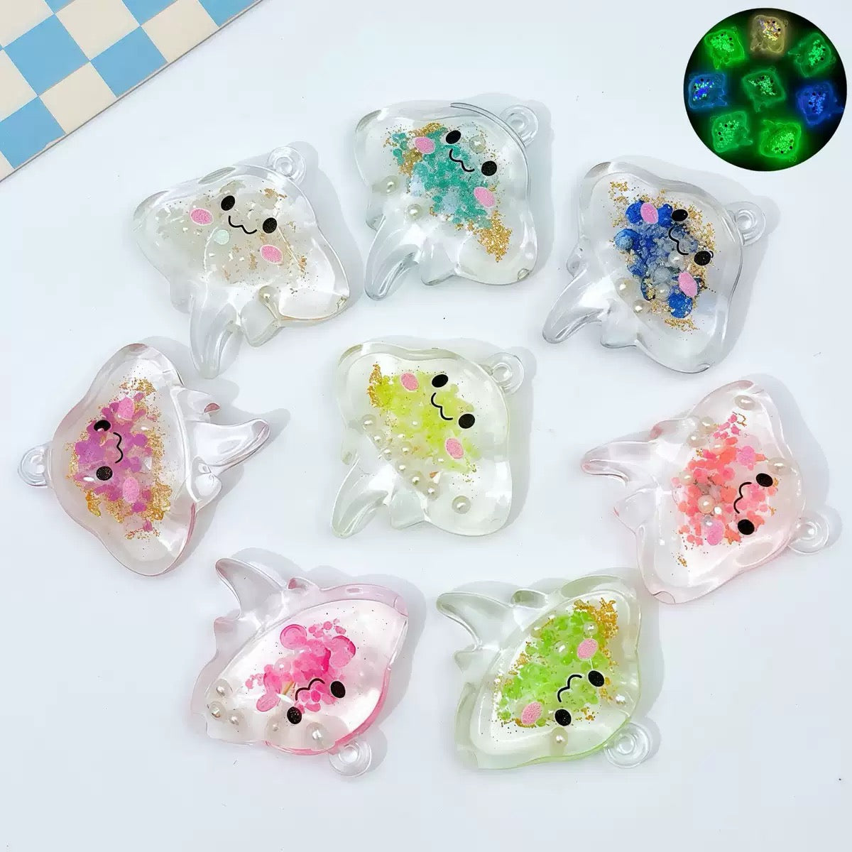 D-01 Luminous Manta Ray (3pcs/bag(by duck