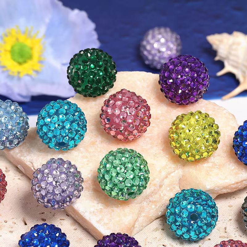 C-45 18mm Diamond Beads for pen (3pcs/bag(by duck