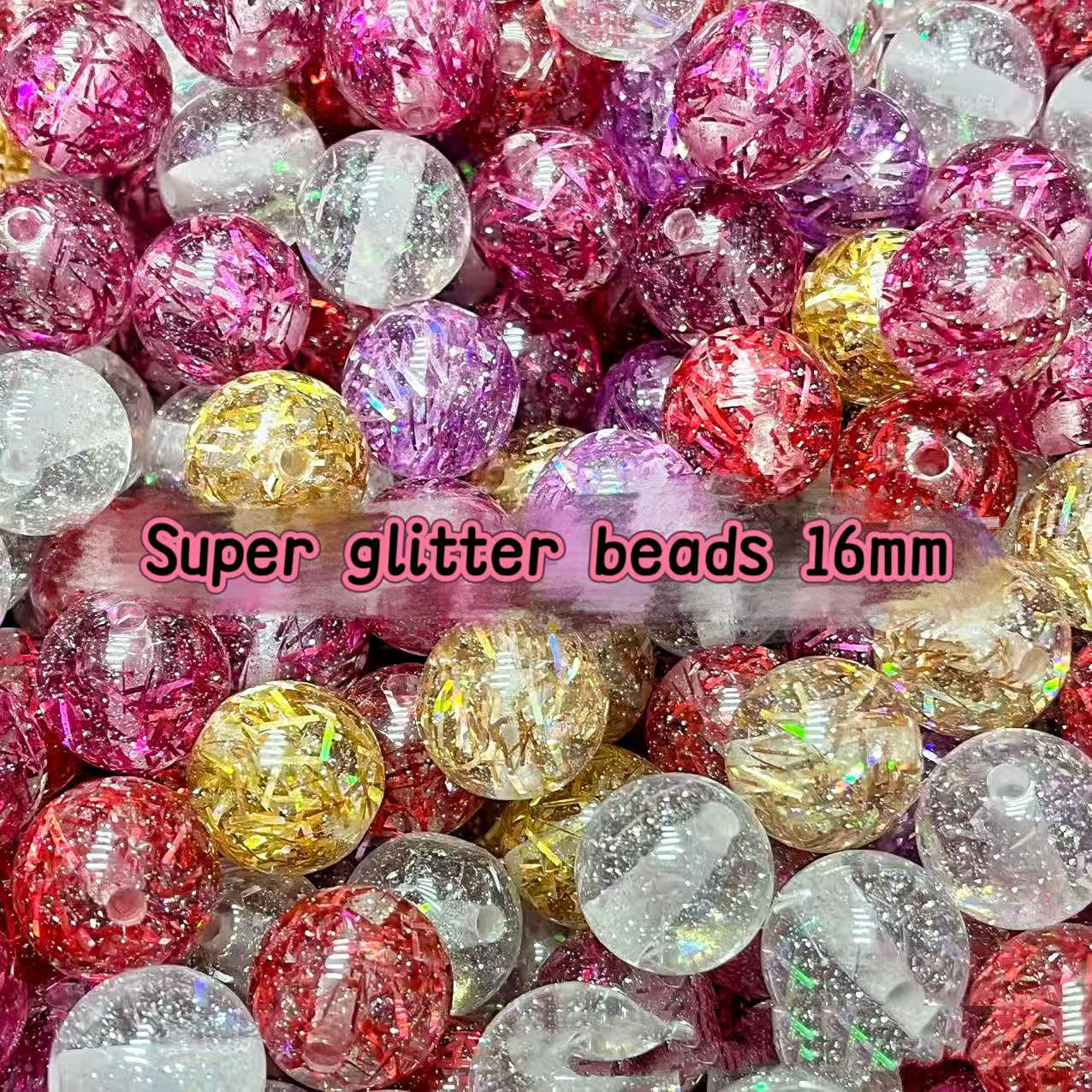 C-03 Super Glitter Beads (3pcs/bag(by duck