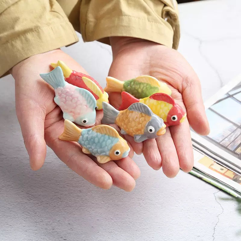 C-43 Ceramics Cute Fish For Tableware