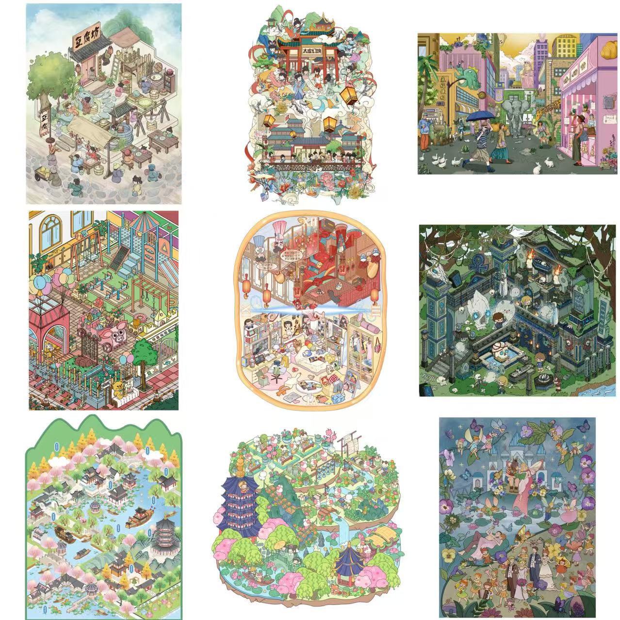 A-02 Big Size 3D Stickers (don't join game