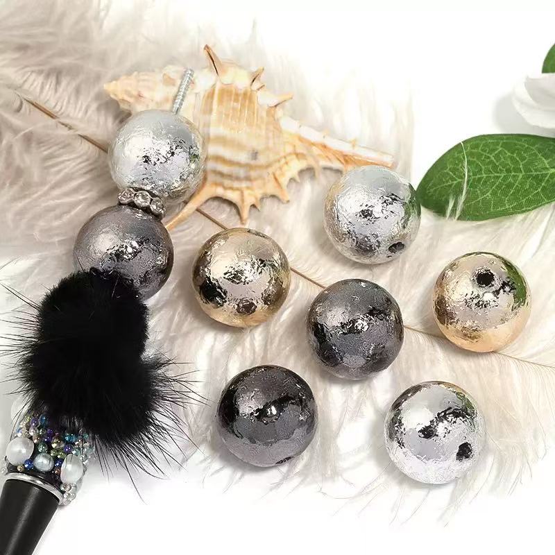 C-33 20mm Mental Color Beads (3pcs/bag(by duck