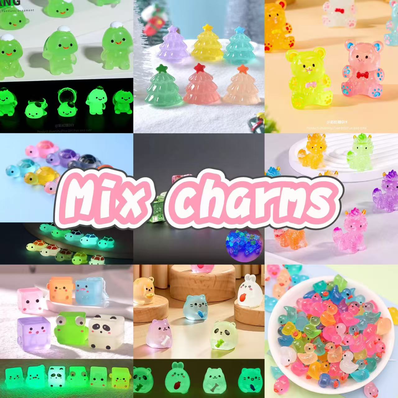 A-(001 hot sale) C-003 Mix charms