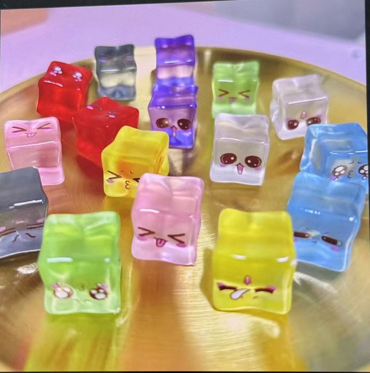 D-14 Luminous Smiling ice cube(3pcs/bag(by duck