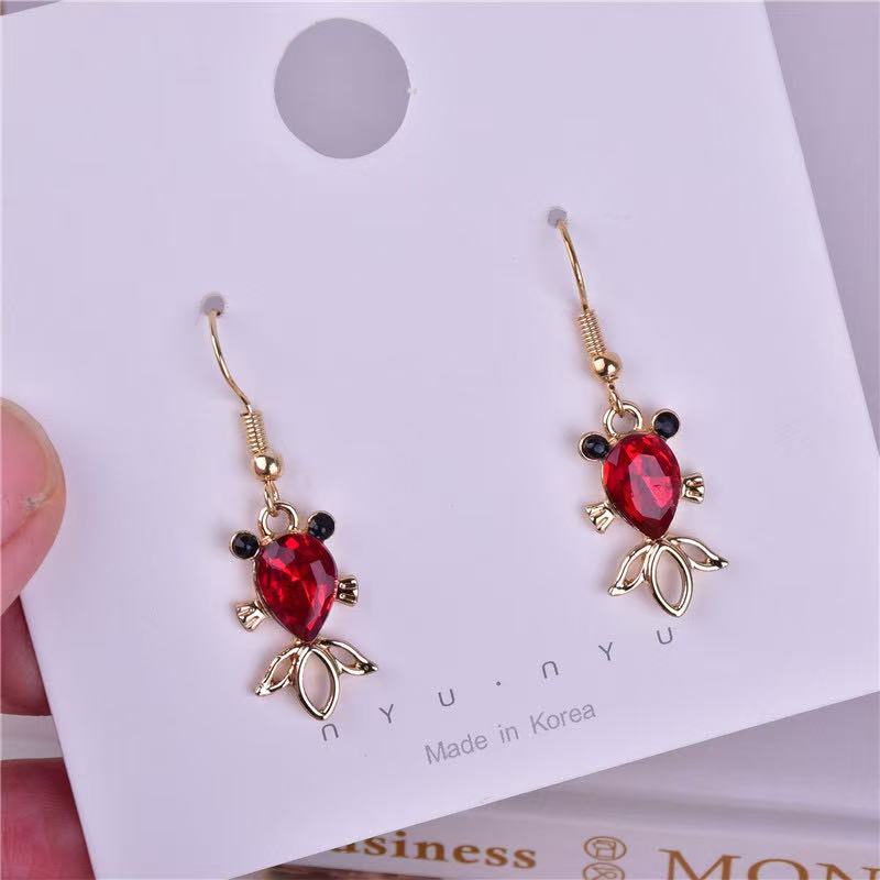 P-02 Goldfish  Pendant（3pcs/bag(by duck