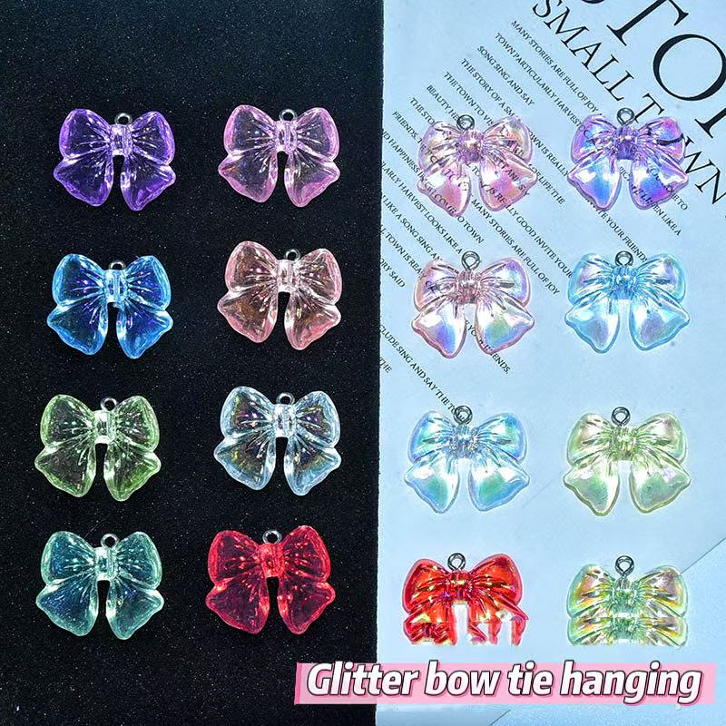 C-14 Super Glitter Bow tie hanging (5pcs/bag(by duck