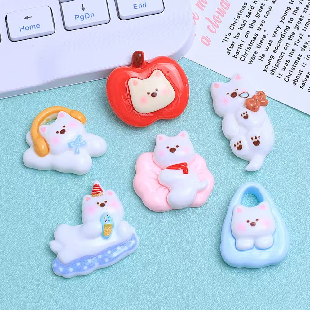 D-19 Cute Puppy Charms (3pcs/bag(by duck