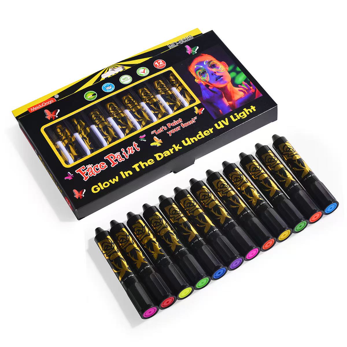 Y-02 Body Painting Pen (color dots (12styles